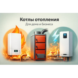 Котлы отопления для дома и бизнеса в Кургане